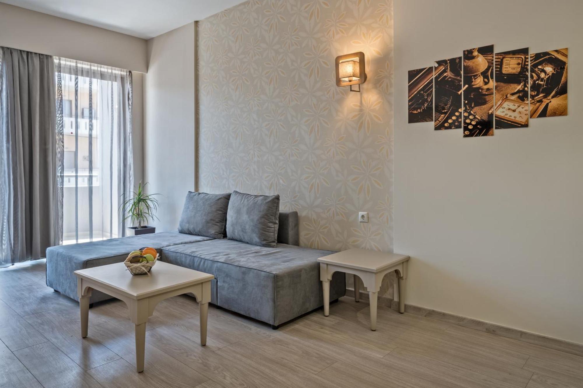Lefkoniko Beach & Icarus Suite Apts Rethymno  Bagian luar foto