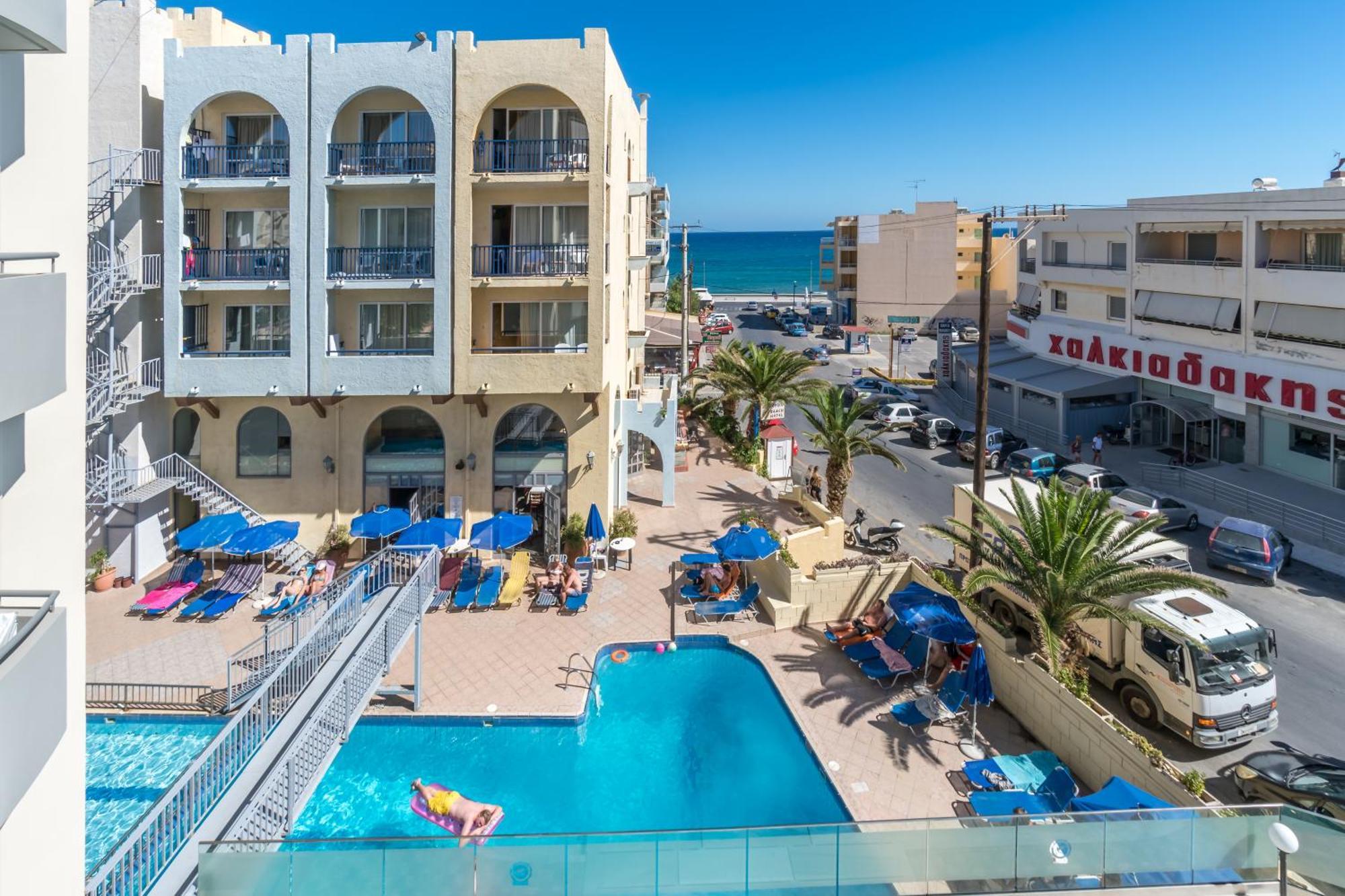 Lefkoniko Beach & Icarus Suite Apts Rethymno  Bagian luar foto